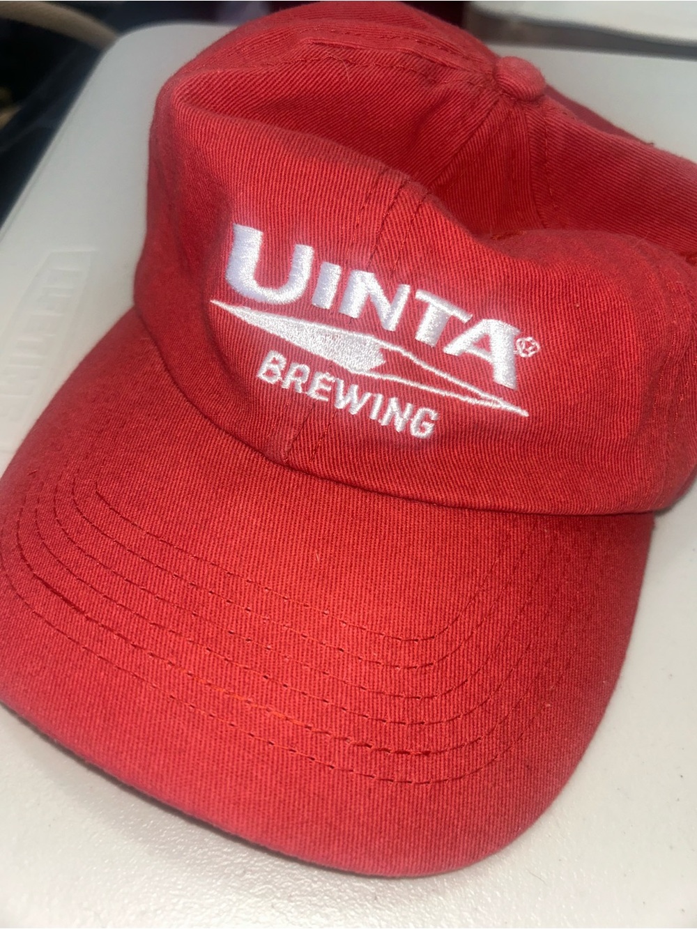 Uinta Brewing Rust Red Adjustable Hat | NWOT - Picture 5 of 7